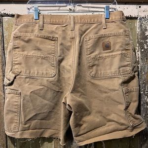 Carhartt cut off dungarees